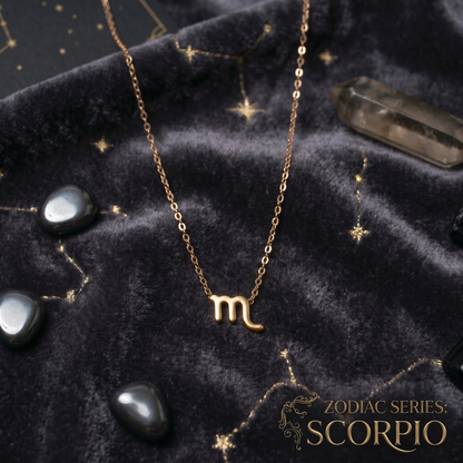Scorpio Press-On Nails Set | 30pcs Zodiac Nail Art – Slay Nails Gift Set