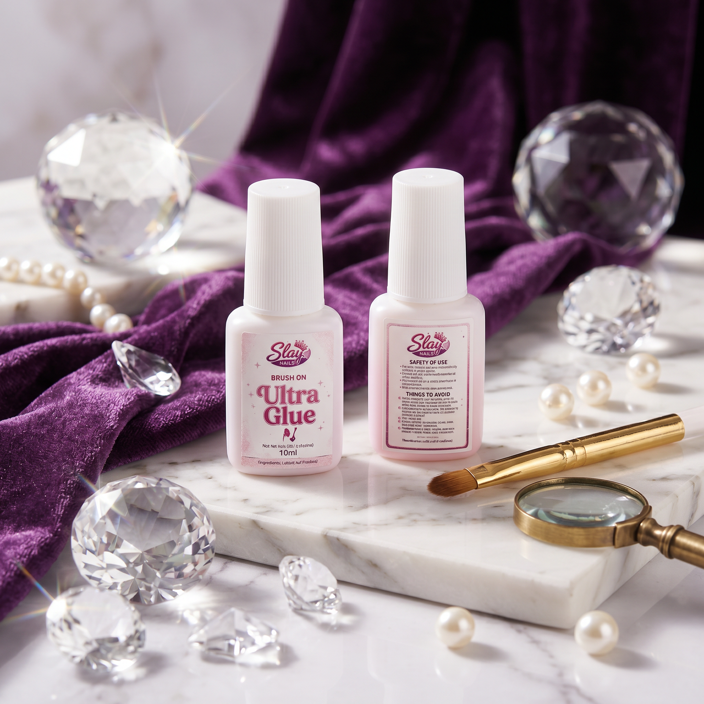 Slay Press-On Nails Glue & Remover Gift Set