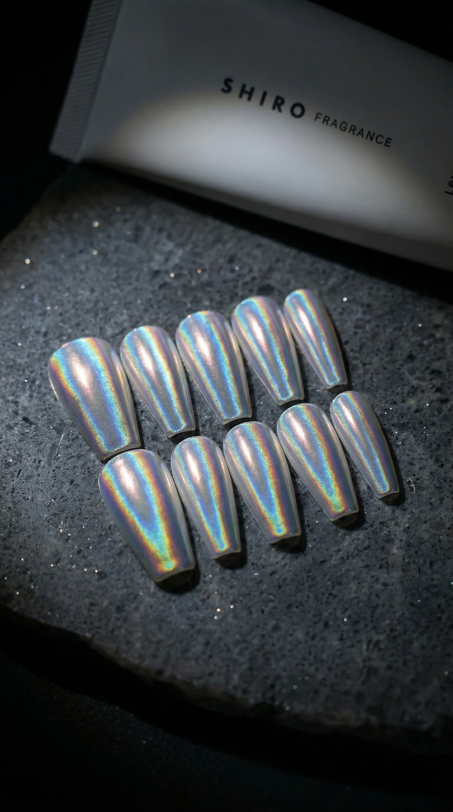 Aurora Blue Press-On Nails Set | 30pcs – Slay Nails Gift Set