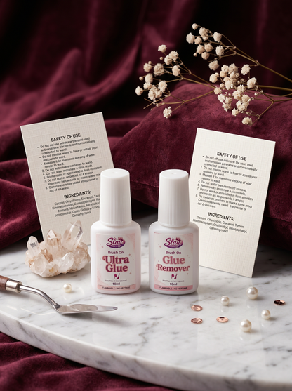 Slay Press-On Nails Glue & Remover Gift Set