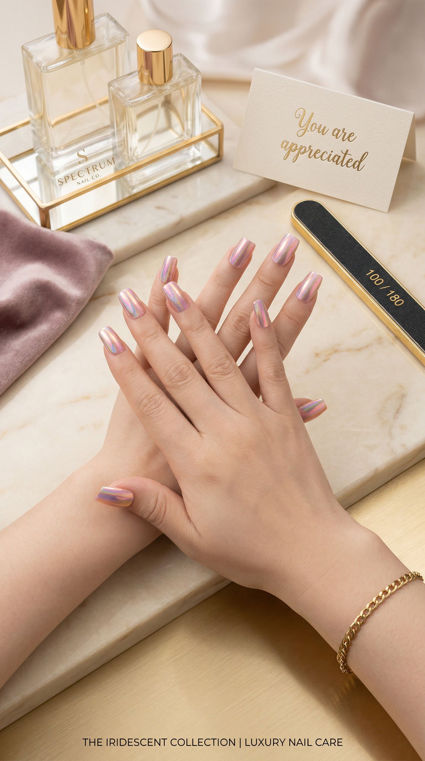 Aurora Pink Press-On Nails Set | 30pcs – Slay Nails Gift Set