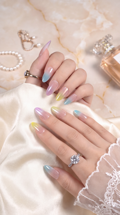 Libra Press-On Nails Set | 30pcs Reusable Zodiac Nail Set